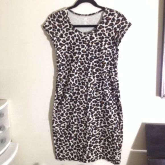 leopard print dress h and m